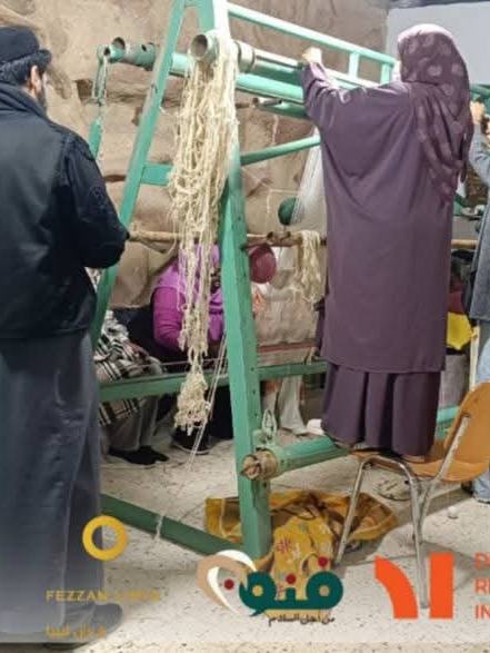 NGO Artwork: مشروع اورغنزا لصناعة السجاد بالطريقة التقليدية