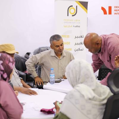 NGO Artwork: فيديو تدريبات لجنة بناء السلام والتنمية