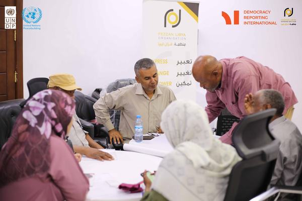 NGO Artwork: فيديو تدريبات لجنة بناء السلام والتنمية