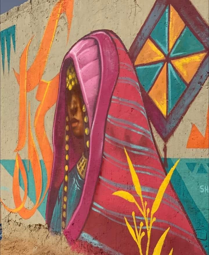 Artwork: جدارية لفنان محمد شندول