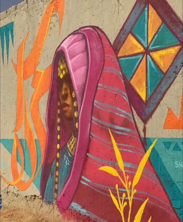 Artwork: جدارية لفنان محمد شندول